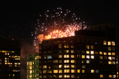Fireworks near WTC for Diwali Festival on Nov. 3, 2021.