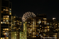 Fireworks near WTC for Diwali Festival on Nov. 3, 2021.