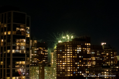 Fireworks near WTC for Diwali Festival on Nov. 3, 2021.
