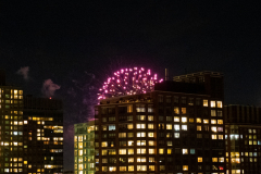 Fireworks near WTC for Diwali Festival on Nov. 3, 2021.