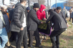 December 17, 2021  New York , Hundreds of Mourners filed into Bensonhurst Park to pay tribute to Fadhl Moosa, a 20-year-old Yemeni-American employee of a Flatbush Avenue deli who was shot and killed while working.
