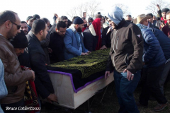 December 17, 2021  New York , Hundreds of Mourners filed into Bensonhurst Park to pay tribute to Fadhl Moosa, a 20-year-old Yemeni-American employee of a Flatbush Avenue deli who was shot and killed while working.