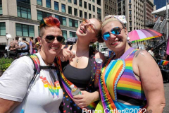 June 26 2022  NEW YORK  
New York City Pride Parade. Countless celebrants come out to the first unrestricted pride parade since 2019 . NYC Pride announced Planned Parenthood will be the first contingent to march in the parade following the Supreme  Court's decision to overturn Roe v Wade.