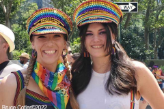 June 26 2022  NEW YORK  
New York City Pride Parade. Countless celebrants come out to the first unrestricted pride parade since 2019 . NYC Pride announced Planned Parenthood will be the first contingent to march in the parade following the Supreme  Court's decision to overturn Roe v Wade.