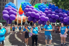 June 26 2022  NEW YORK  
New York City Pride Parade. Countless celebrants come out to the first unrestricted pride parade since 2019 . NYC Pride announced Planned Parenthood will be the first contingent to march in the parade following the Supreme  Court's decision to overturn Roe v Wade.