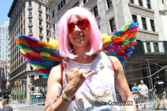 June 26 2022  NEW YORK  
New York City Pride Parade. Countless celebrants come out to the first unrestricted pride parade since 2019 . NYC Pride announced Planned Parenthood will be the first contingent to march in the parade following the Supreme  Court's decision to overturn Roe v Wade.