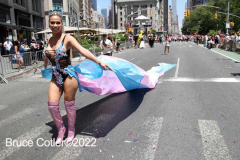 June 26 2022  NEW YORK  
New York City Pride Parade. Countless celebrants come out to the first unrestricted pride parade since 2019 . NYC Pride announced Planned Parenthood will be the first contingent to march in the parade following the Supreme  Court's decision to overturn Roe v Wade.