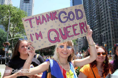 June 26 2022  NEW YORK  
New York City Pride Parade. Countless celebrants come out to the first unrestricted pride parade since 2019 . NYC Pride announced Planned Parenthood will be the first contingent to march in the parade following the Supreme  Court's decision to overturn Roe v Wade.