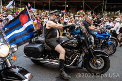 Thousand marched in the Pride Parade NYC in New York,  New York, on June 26, 2022. (Photo by Gabriele Holtermann/Sipa USA)