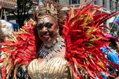 Thousand marched in the Pride Parade NYC in New York,  New York, on June 26, 2022. (Photo by Gabriele Holtermann/Sipa USA)