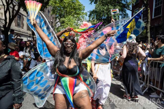 Thousand marched in the Pride Parade NYC in New York,  New York, on June 26, 2022. (Photo by Gabriele Holtermann/Sipa USA)