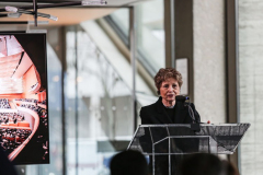 NY Governor KATHY HOCHUL, NYC Mayor ERIC ADAMS and New York Philharmonic Leadership; PETER MAY, KATHERINE FARLEY, HENRY TIMMS, MILTON ANGELES,  DEBORAH BORDA  AND LINDA and MITCH HART announced the opening of the new DAVID GEFFEN hall scheduled to open this October 2022. 
The opening is two years ahead of schedule and on budget of the $550M achieved goal. In addition the opening will also support 6,000 jobs and with ever expanded public and community spaces and state of the art acoustics and architecture. Wednesday, March 9, 2022. New York, New York. (C) Bianca Otero