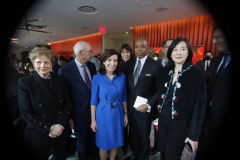 New York City Mayor Eric Adams and NY State Gov Kathy Hochul deliver remarks at an event celebrating the renovation of David Geffen Hall at Lincoln Center for the Performing Arts.

(C) Steve Sands/ New York/Newswire