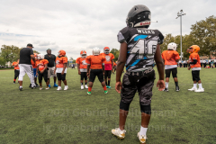 The summer heat didn't stop players to give it their all at the inaugural flag football tournament in memory of Det. Keith Williams. (Photo by Gabriele Holtermann)