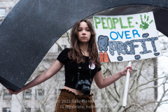 "Fridays for Future" protests the climate crisis on Global Climate Strike day at a rally in Foley Square in New York, NY, on Mar. 25, 2022. (Photo by Gabriele Holtermann/Sipa USA)