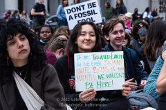 "Fridays for Future" protests the climate crisis on Global Climate Strike day at a rally in Foley Square in New York, NY, on Mar. 25, 2022. (Photo by Gabriele Holtermann/Sipa USA)