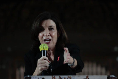 Governor Hochul Delivers Remarks at the African American Clergy & Elected Officials Coalition Breakfast  at the Antioch Baptist Church in Brooklyn, NY 
Photo By Steve Sands/New York Newswire