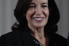 Governor Hochul Delivers Remarks at the African American Clergy & Elected Officials Coalition Breakfast  at the Antioch Baptist Church in Brooklyn, NY 
Photo By Steve Sands/New York Newswire