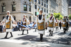 After a 2 year hiatus The Greek Independence Day Parade marches up 5th Ave in NYC 6/5/22.