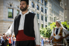 After a 2 year hiatus The Greek Independence Day Parade marches up 5th Ave in NYC 6/5/22.