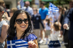 After a 2 year hiatus The Greek Independence Day Parade marches up 5th Ave in NYC 6/5/22.