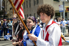 After a 2 year hiatus The Greek Independence Day Parade marches up 5th Ave in NYC 6/5/22.