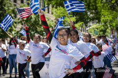 After a 2 year hiatus The Greek Independence Day Parade marches up 5th Ave in NYC 6/5/22.