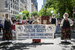 After a 2 year hiatus The Greek Independence Day Parade marches up 5th Ave in NYC 6/5/22.