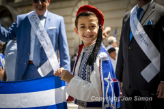 After a 2 year hiatus The Greek Independence Day Parade marches up 5th Ave in NYC 6/5/22.