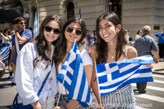 After a 2 year hiatus The Greek Independence Day Parade marches up 5th Ave in NYC 6/5/22.