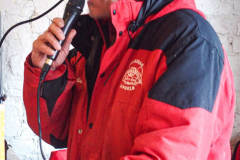 Guardian Angels from all over 5 Boroughs schlepped through the snow and met in Washington Heights at the Angelica’s Uptown Cafe on W 187th Street to celebrate the 43rd Anniversary of the beloved and renowned establishment begun by Curtis Sliwa in the Bronx with just 13 kids in 1979. 
Several hundred came to show their respects and to celebrate where Officials and Heads of the Districts and Chapters spoke and gave out awards to the outstanding representatives and Guardians of 2021.
“We are no different from one another. Guardian Angels have given people a purpose, a duty of providing safety and security amongst their communities,” was exclaimed. 
“Crime has gone up and recruitment is harder,” were other sentiments shared on not only local but Global as well. The Guardian Angels spans now 13 countries across the Globe with Japan holding 21 chapters alone. International presence was provided via ZOOM during the event.
Many people who have been involved in Guardian Angels have moved onto other areas of security jobs and the security sectors.
Sliwa encouraged the importance of keeping streets safe especially in times of uncertainty and the power of community and most of all harmony amongst all.
Manhattan, NYC. February 13, 2022. (C) Bianca Otero