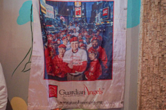 Guardian Angels from all over 5 Boroughs schlepped through the snow and met in Washington Heights at the Angelica’s Uptown Cafe on W 187th Street to celebrate the 43rd Anniversary of the beloved and renowned establishment begun by Curtis Sliwa in the Bronx with just 13 kids in 1979. 
Several hundred came to show their respects and to celebrate where Officials and Heads of the Districts and Chapters spoke and gave out awards to the outstanding representatives and Guardians of 2021.
“We are no different from one another. Guardian Angels have given people a purpose, a duty of providing safety and security amongst their communities,” was exclaimed. 
“Crime has gone up and recruitment is harder,” were other sentiments shared on not only local but Global as well. The Guardian Angels spans now 13 countries across the Globe with Japan holding 21 chapters alone. International presence was provided via ZOOM during the event.
Many people who have been involved in Guardian Angels have moved onto other areas of security jobs and the security sectors.
Sliwa encouraged the importance of keeping streets safe especially in times of uncertainty and the power of community and most of all harmony amongst all.
Manhattan, NYC. February 13, 2022. (C) Bianca Otero
