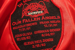 Guardian Angels from all over 5 Boroughs schlepped through the snow and met in Washington Heights at the Angelica’s Uptown Cafe on W 187th Street to celebrate the 43rd Anniversary of the beloved and renowned establishment begun by Curtis Sliwa in the Bronx with just 13 kids in 1979. 
Several hundred came to show their respects and to celebrate where Officials and Heads of the Districts and Chapters spoke and gave out awards to the outstanding representatives and Guardians of 2021.
“We are no different from one another. Guardian Angels have given people a purpose, a duty of providing safety and security amongst their communities,” was exclaimed. 
“Crime has gone up and recruitment is harder,” were other sentiments shared on not only local but Global as well. The Guardian Angels spans now 13 countries across the Globe with Japan holding 21 chapters alone. International presence was provided via ZOOM during the event.
Many people who have been involved in Guardian Angels have moved onto other areas of security jobs and the security sectors.
Sliwa encouraged the importance of keeping streets safe especially in times of uncertainty and the power of community and most of all harmony amongst all.
Manhattan, NYC. February 13, 2022. (C) Bianca Otero