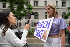 In the wake of mass shootings in Buffalo, NY and Uvalde, TX an estimated 2,000 people marched from Cadman Plaza Park in Brooklyn Heights, NY over the Brooklyn Bridge on their way to Foley Square in Manhattan to protest the proliferation of guns and extreme number of mass shootings in the United States.