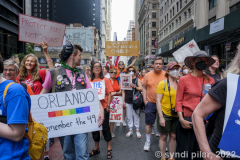 Student led March for Our Lives rally in Zucatti Park. Rallies were held nationwide as a call to action for better gun control.
Photo by Syndi Pilar
