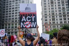 Student led March for Our Lives rally in Zucatti Park. Rallies were held nationwide as a call to action for better gun control.
Photo by Syndi Pilar