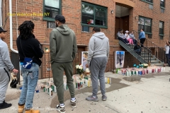 ONGOING GUN VIOLENCE IN NYC On Wednesday, October 21, 2020, at approximately 2340 hours, police responded to a 911 call of a male shot in front of 1130 Anderson Avenue, within the confines of the 44 Precinct. Upon arrival, officers observed a 23-year-old male, unconscious and unresponsive, with a gunshot wound to the head. EMS also responded to the location and transported the victim to NYC Health & Hospitals/Lincoln, where he was pronounced deceased. There are no arrests at this time. The investigation remains ongoing. The deceased has been identified as: Santiago, Aaron 23-year-old male 1115 Woodycrest Avenue Bronx, NY