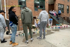 ONGOING GUN VIOLENCE IN NYC 

On Wednesday, October 21, 2020, at approximately 2340 hours, police responded to a 911 call of a male shot in front of 1130 Anderson Avenue, within the confines of the 44 Precinct. Upon arrival, officers observed a 23-year-old male, unconscious and unresponsive, with a gunshot wound to the head. EMS also responded to the location and transported the victim to NYC Health & Hospitals/Lincoln, where he was pronounced deceased. There are no arrests at this time. The investigation remains ongoing. 

The deceased has been identified as: 
Santiago, Aaron 
23-year-old male 
1115 Woodycrest Avenue 
Bronx, NY