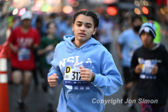 March 20, 2022: The 2022 United Airlines NYC Half Marathon is held in New York City. The course starts in Prospect Park in Brooklyn and ends in Central Park in Manhattan. The Rising New York Road Runner races in Times Square. (Photos by Jon Simon)