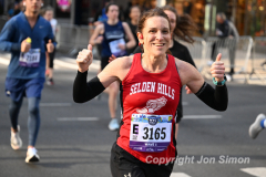 March 20, 2022: The 2022 United Airlines NYC Half Marathon is held in New York City. The course starts in Prospect Park in Brooklyn and ends in Central Park in Manhattan. The Rising New York Road Runner races in Times Square. (Photos by Jon Simon)