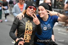 March 20, 2022: The 2022 United Airlines NYC Half Marathon is held in New York City. The course starts in Prospect Park in Brooklyn and ends in Central Park in Manhattan. The Rising New York Road Runner races in Times Square. (Photos by Jon Simon)