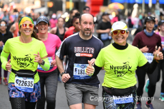 March 20, 2022: The 2022 United Airlines NYC Half Marathon is held in New York City. The course starts in Prospect Park in Brooklyn and ends in Central Park in Manhattan. The Rising New York Road Runner races in Times Square. (Photos by Jon Simon)