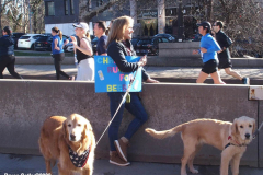 March 19, 2022  New York, T he United Airlines NYC Half is back after a cancellation last year due to Covid. The route starts in Brooklyn's Prospect Park and ends in Manhattan's Central Park. 13.1 miles of New York City streets on Sunday, March 20.