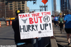 March 19, 2022  New York, T he United Airlines NYC Half is back after a cancellation last year due to Covid. The route starts in Brooklyn's Prospect Park and ends in Manhattan's Central Park. 13.1 miles of New York City streets on Sunday, March 20.