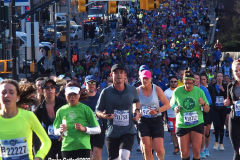 March 19, 2022  New York, T he United Airlines NYC Half is back after a cancellation last year due to Covid. The route starts in Brooklyn's Prospect Park and ends in Manhattan's Central Park. 13.1 miles of New York City streets on Sunday, March 20.