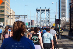 March 19, 2022  New York, T he United Airlines NYC Half is back after a cancellation last year due to Covid. The route starts in Brooklyn's Prospect Park and ends in Manhattan's Central Park. 13.1 miles of New York City streets on Sunday, March 20.