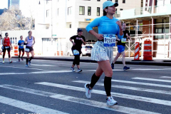 March 19, 2022  New York, T he United Airlines NYC Half is back after a cancellation last year due to Covid. The route starts in Brooklyn's Prospect Park and ends in Manhattan's Central Park. 13.1 miles of New York City streets on Sunday, March 20.