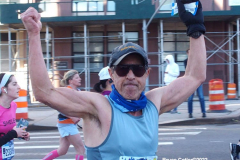 March 19, 2022  New York, T he United Airlines NYC Half is back after a cancellation last year due to Covid. The route starts in Brooklyn's Prospect Park and ends in Manhattan's Central Park. 13.1 miles of New York City streets on Sunday, March 20.