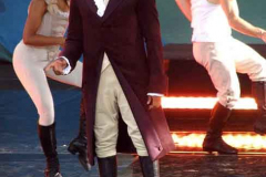 August, 5, 2022     NEW YORK  
The cast of the Broadway production, "Hamilton" performs in New York's Central Park for the Good Morning America Concert series.