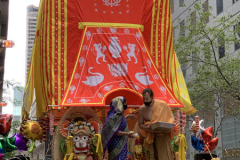 Hare Krishna Festival 2021 
New York City | June 11-13, 2021 
The Hare Krishna Festival has roots in an ancient spiritual tradition from India known as bhakti yoga, and is celebrated worldwide. Krishna, a Sanskrit name for God, means “all-attractive” and is the source of all pleasure and divine love. 
Immerse yourself in kirtan, the practice of musical mantra meditation and discover Vedic philosophy, and connect with kindred spirits.